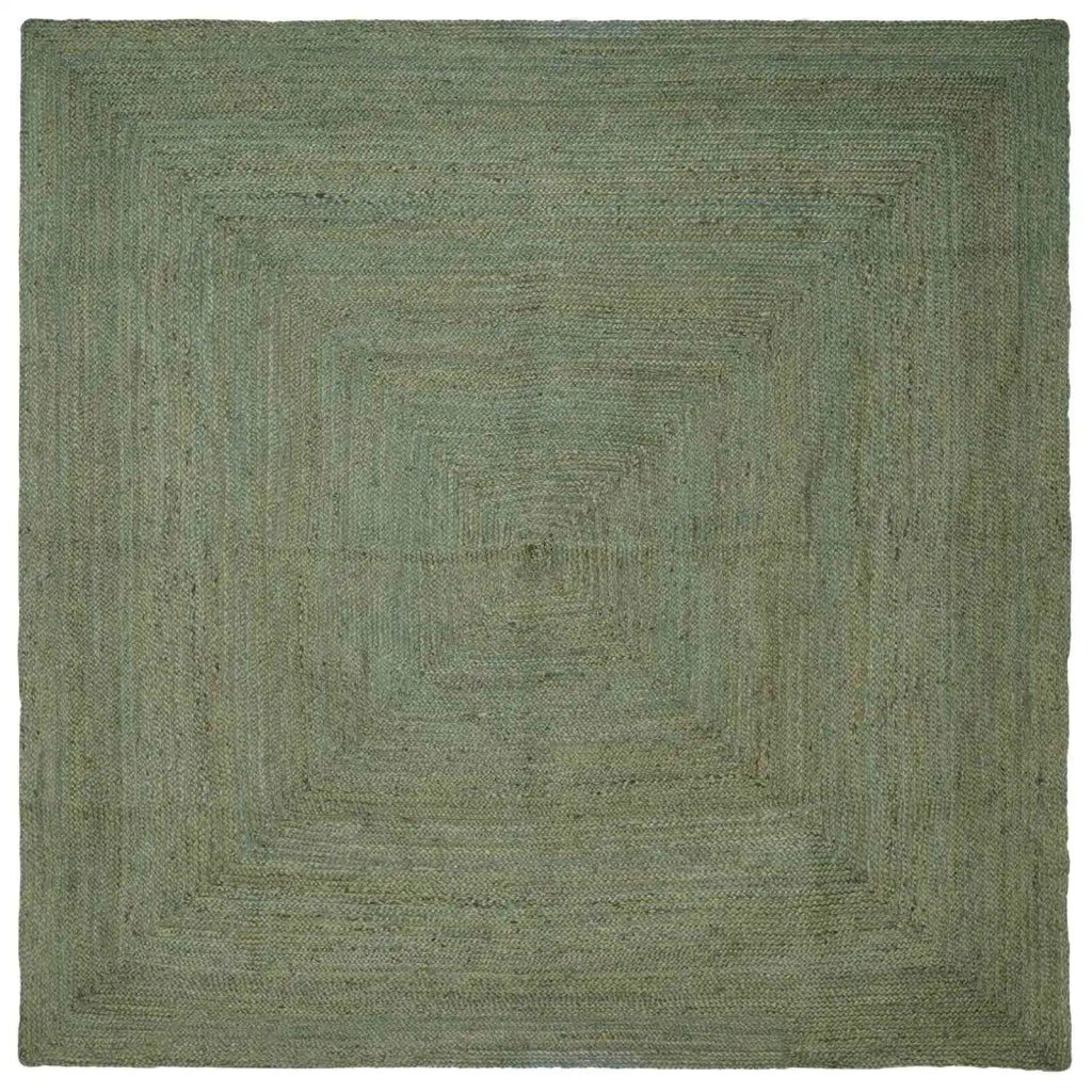 Tappeti per area Quadrato Verde Oliva 200 x 200 cm Juta 42010461