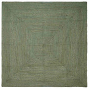 Tappeti per area Quadrato Verde Oliva 200 x 200 cm Juta 42010461