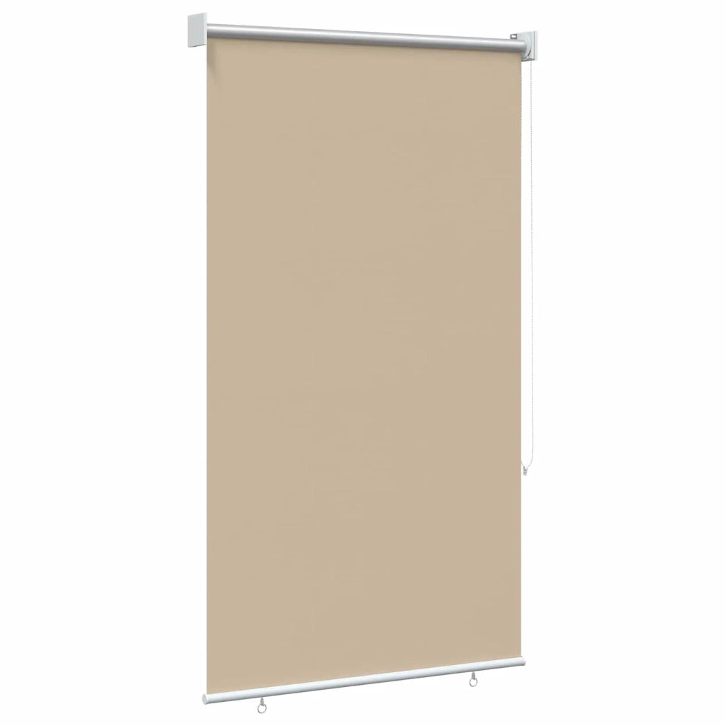 Voletta a rullo | Tenda a rullo con protezione UV Beige 80 x 140 cm Poliestere