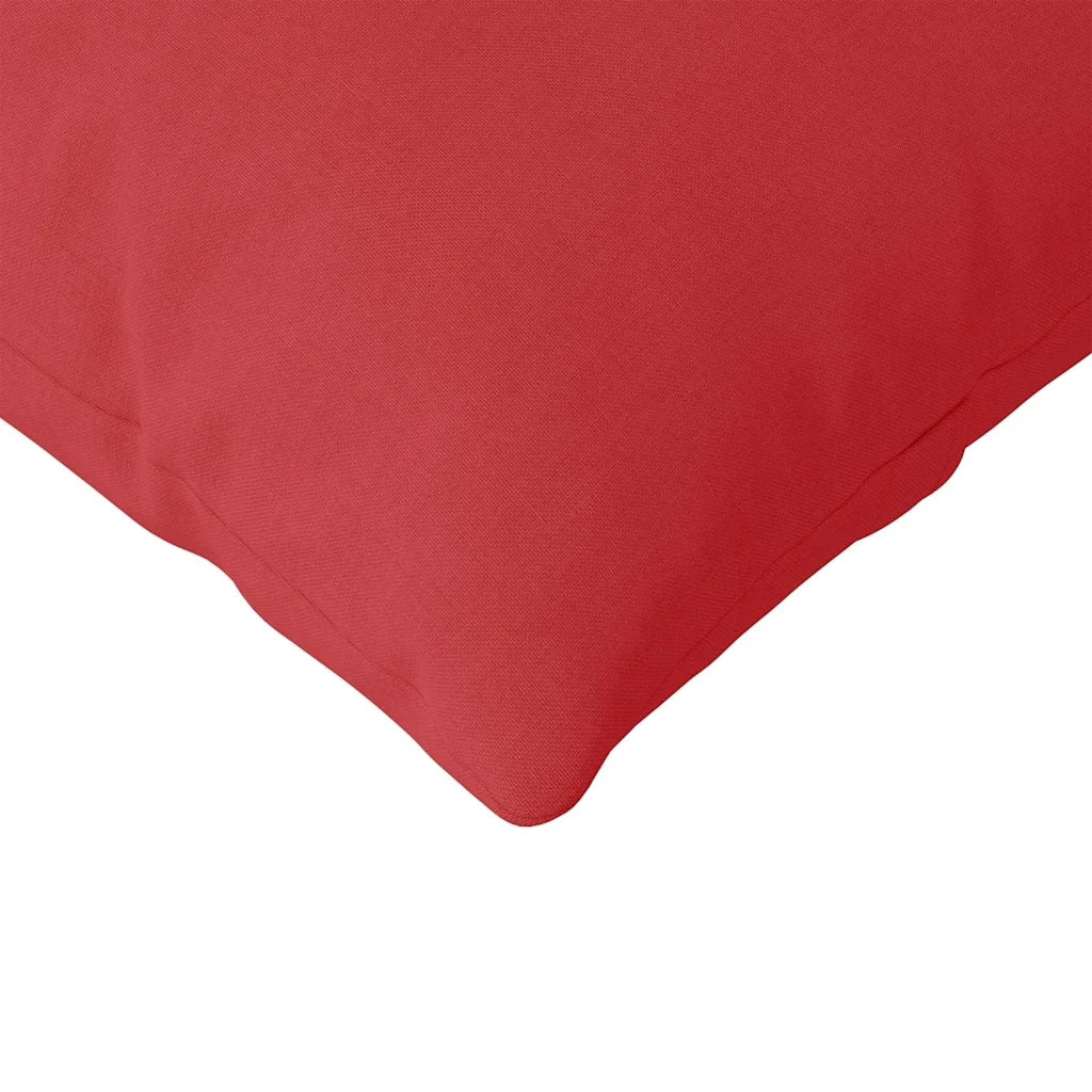 Cuscini da Divano 2 pz | Cuscini per sedie Rosso 145 x 40 cm Tessuto