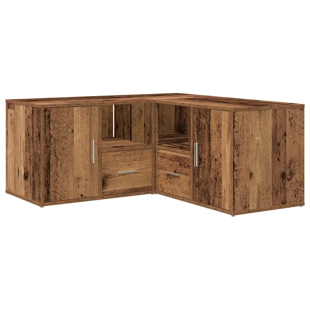 Mobile Angolare Legno Antico 160x40x45 cm in Truciolato 3307826