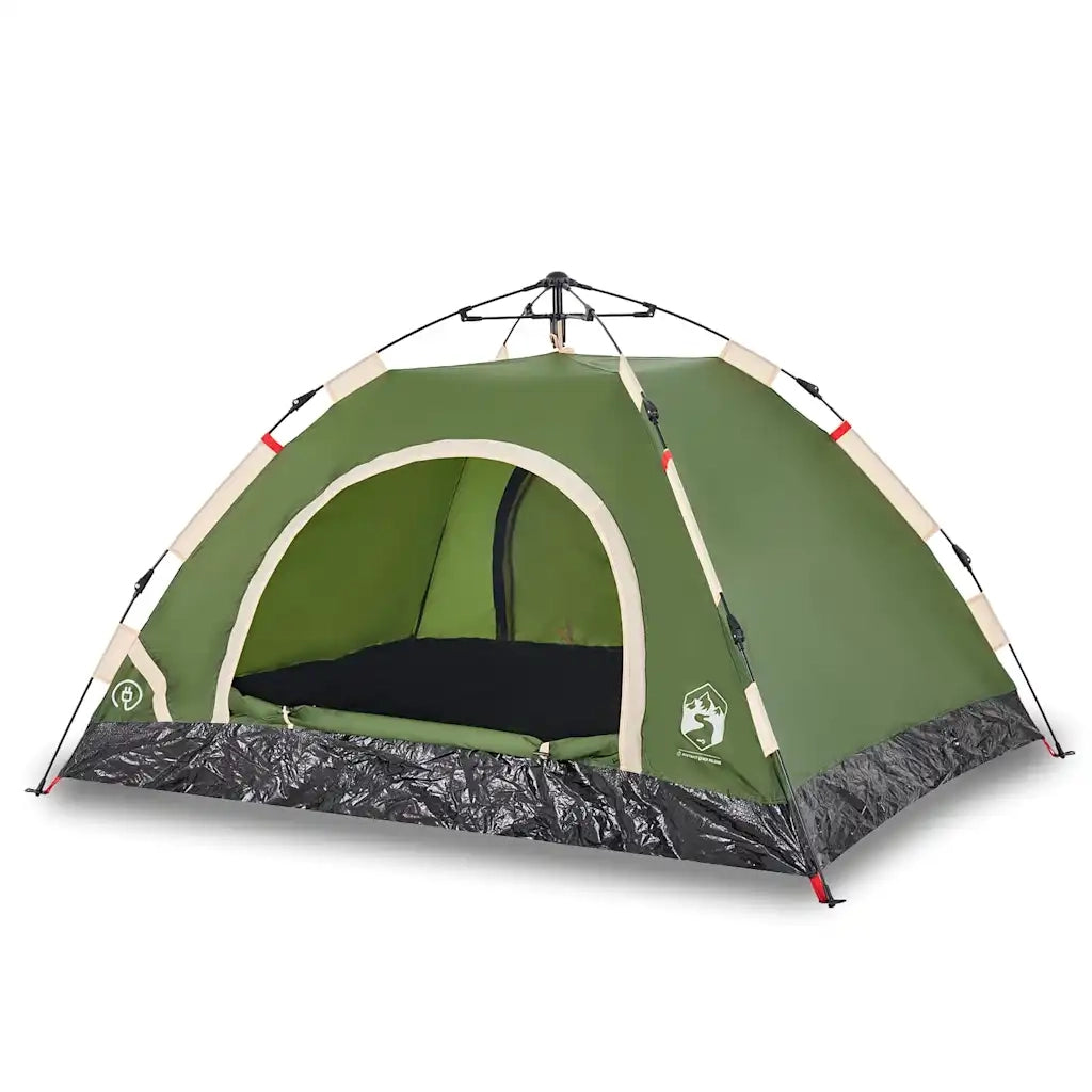 Tenda da campeggio | Tenda da campo 2 Persone Verde a Rilascio Rapido