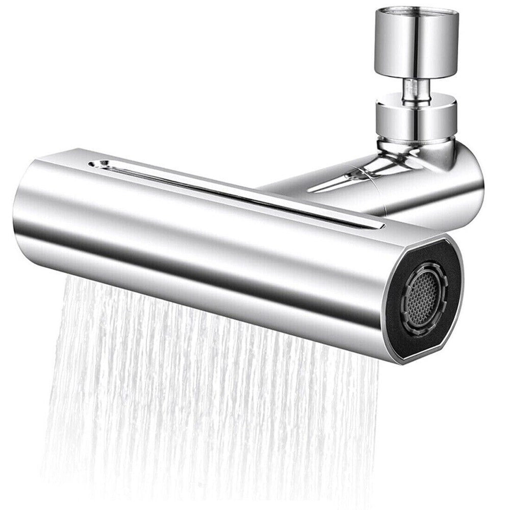 Trade Shop - Aeratore Rubinetto Cucina Rotazione 360° Prolunga Lavandino Bagno Multifunzione -