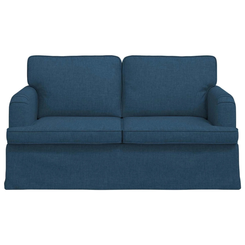 Divano Blu 144 x 80 x 85 cm Tessuto