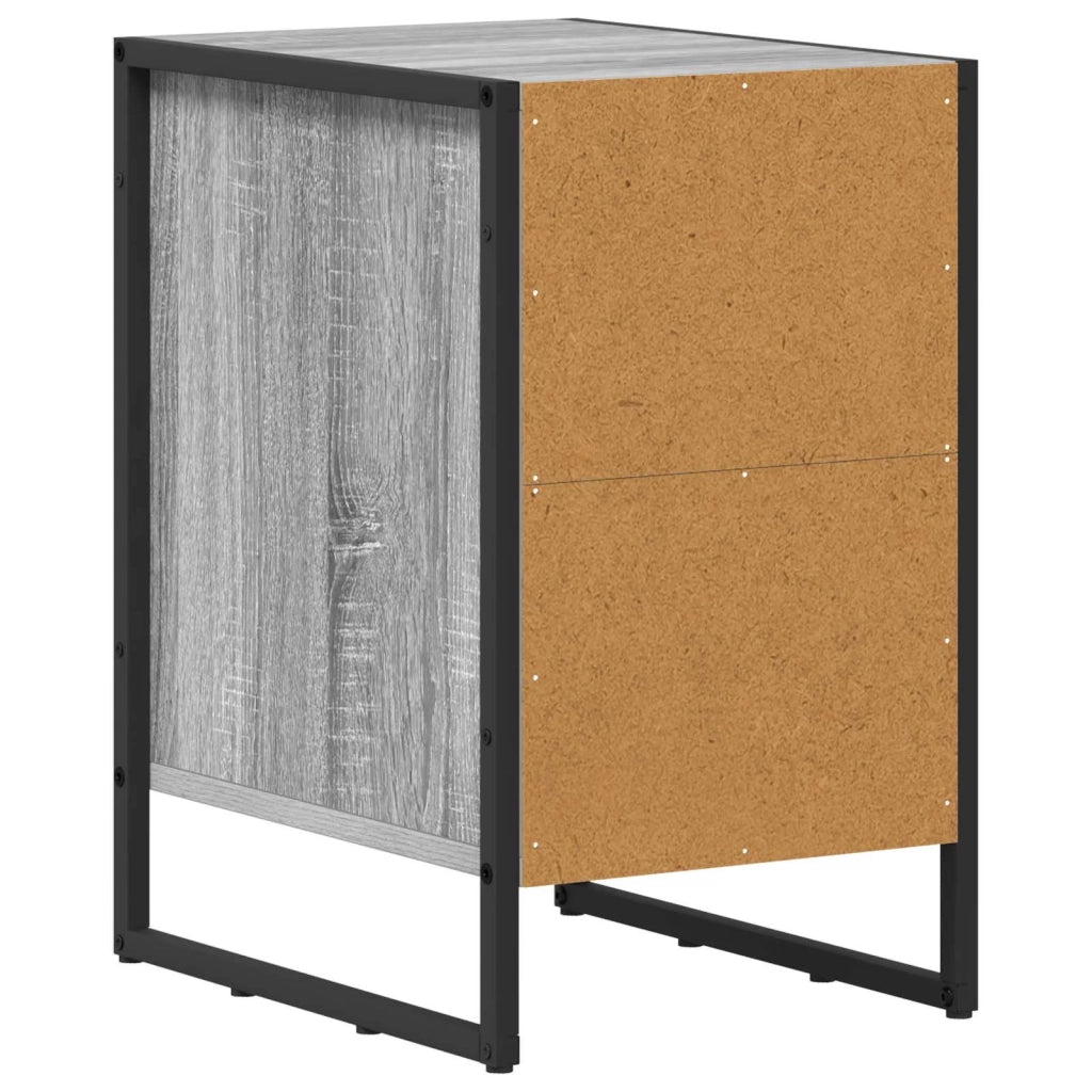 Comodino 2 pcs Grigio Sonoma 39.5 x 30 x 50 cm 886637