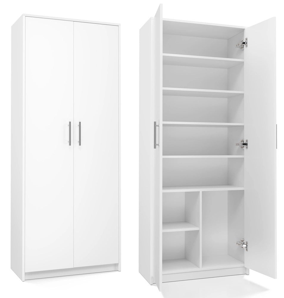 Scaffale OLIV 2d bianco libreria moderna