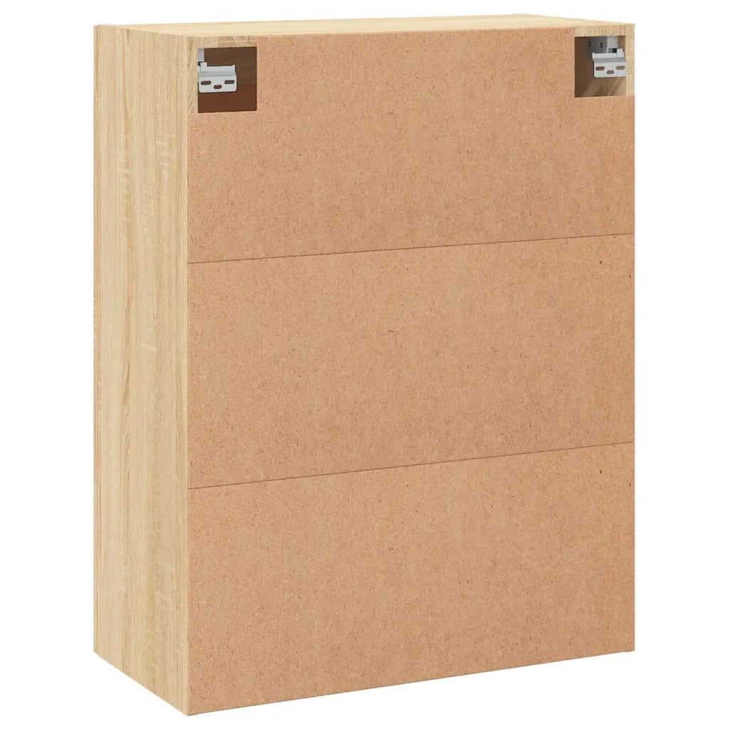 Armadietto a Muro | Mobile a Parete Rovere Sonoma 69,5x34x90 cm Legno Multistrato