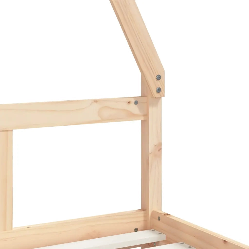 Giroletto per Bambini | Letto Infantile | Lettino 80x160 cm in Legno Massello di Pino