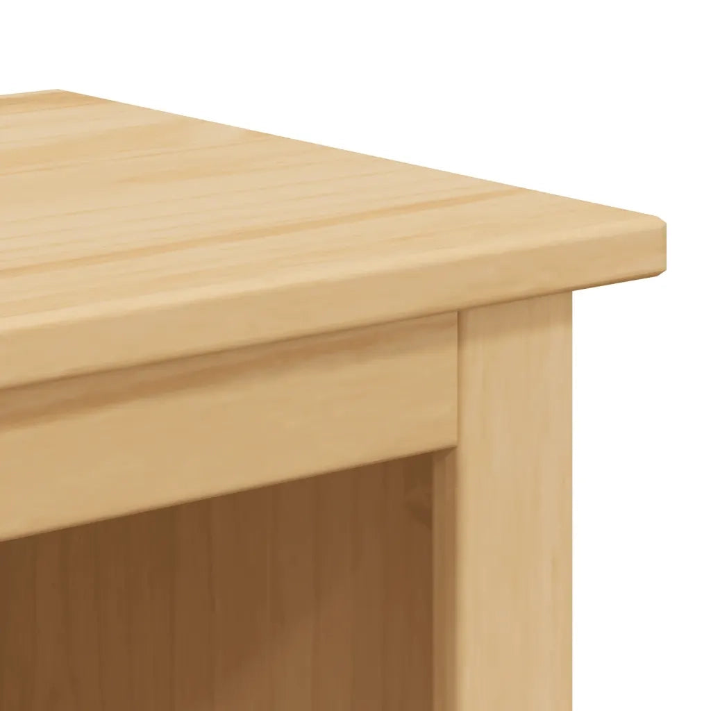 Mobile da Bagno | Armadio da bagno Corona 70x33x110 cm in Legno Massello di Pino