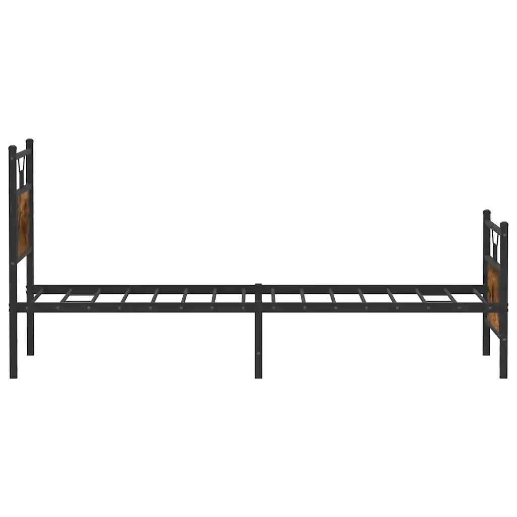 Giroletto senza Materasso Rovere Fumo 90x200 cm in Truciolato 4106754