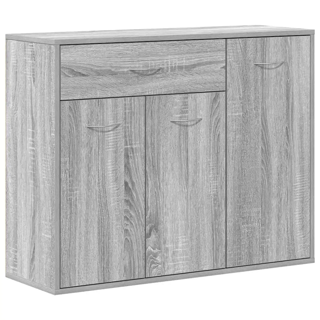 Credenza | Madia | Buffet da pranzo | Armadio da pranzo Grigio Sonoma 88x30x70 cm in Legno Ingegnerizzato