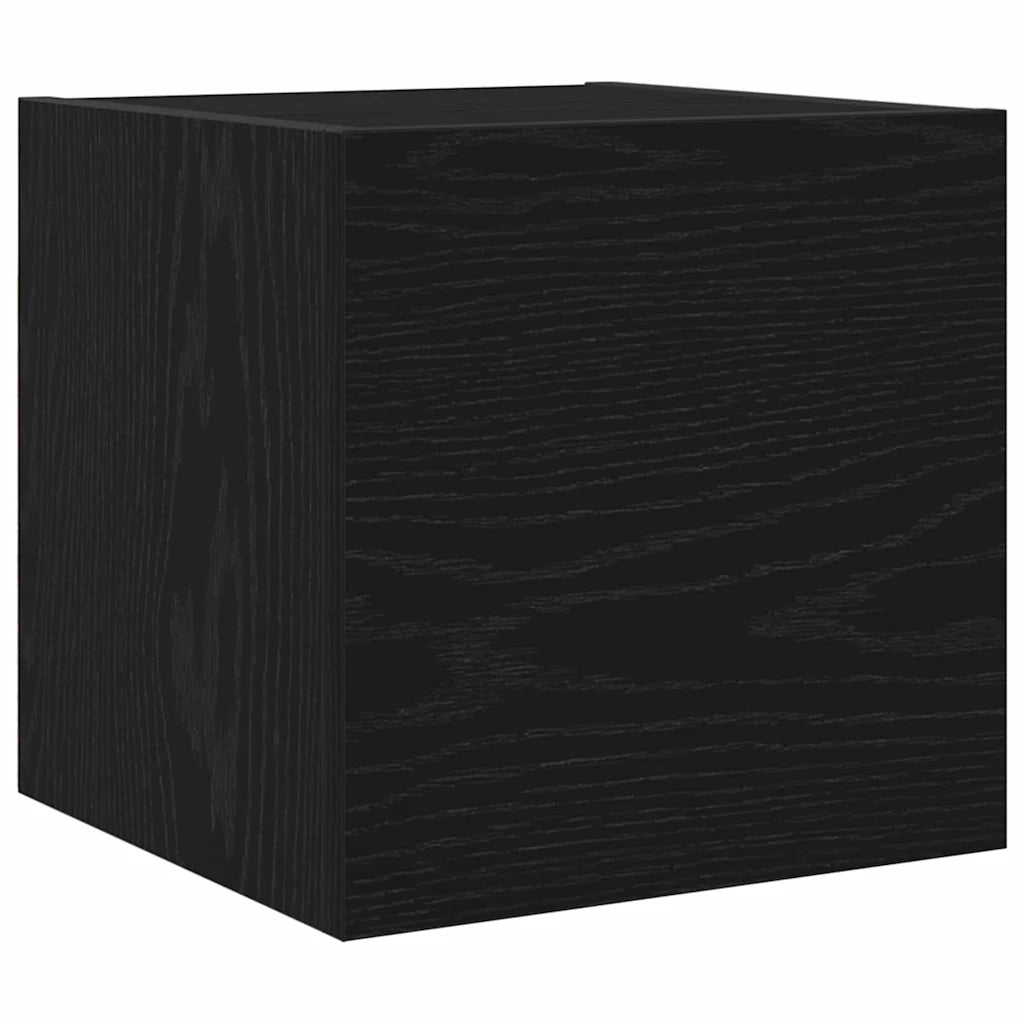 Set mobile TV 5 pcs Rovere Nero Legno multistrato