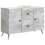 Credenza | Madia | Buffet da pranzo | Armadio da pranzo Grigio Cemento 89 x 34,5 x 60 cm Legno ingegnerizzato
