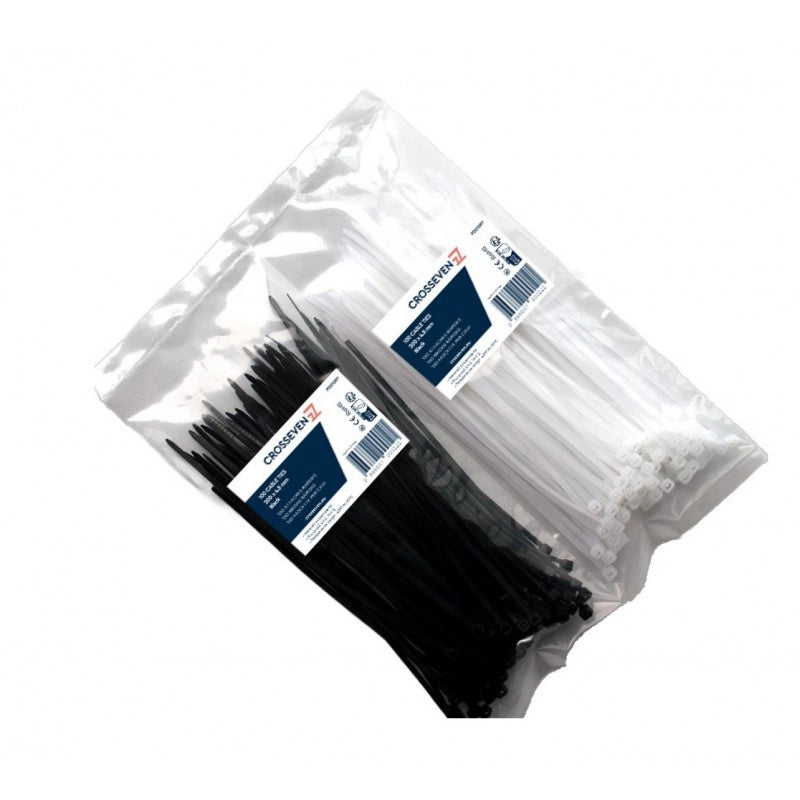 FASCETTA NYLON BIANCA MM 200X4,8