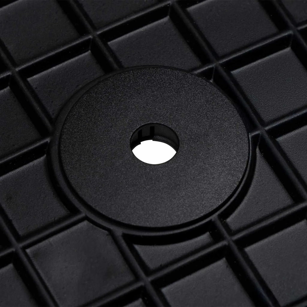 Tappetino per Auto 4 pcs Nero Gomma 42029138