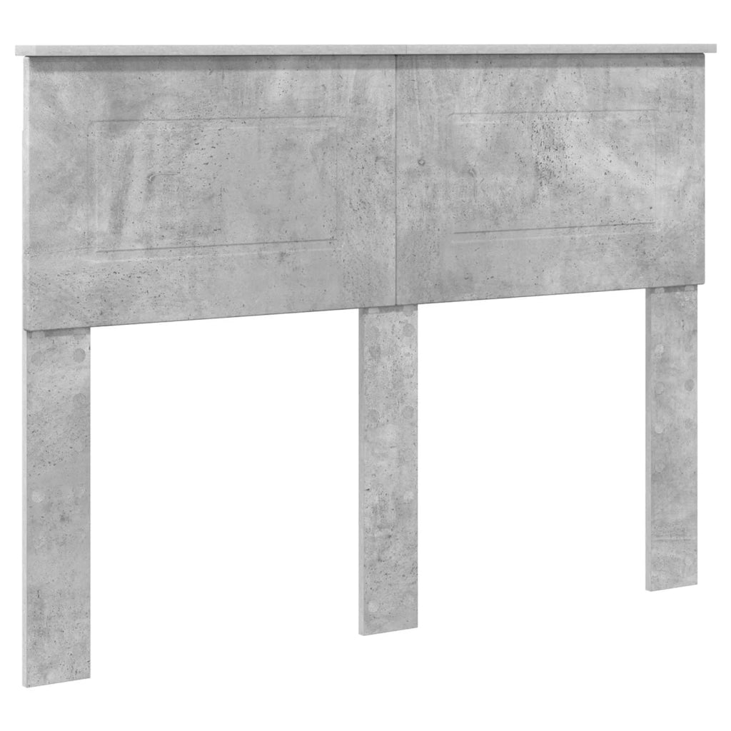 Struttura del letto con testiera Grigio Cemento 120 x 190 cm 3408183