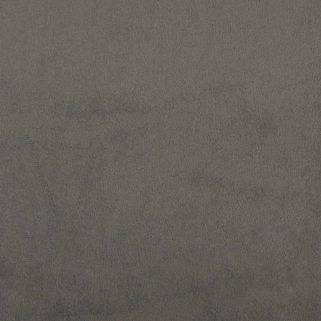 Testiera-Testata Decorativa Grigio Scuro 80x5x78/88 cm in Velluto 800755