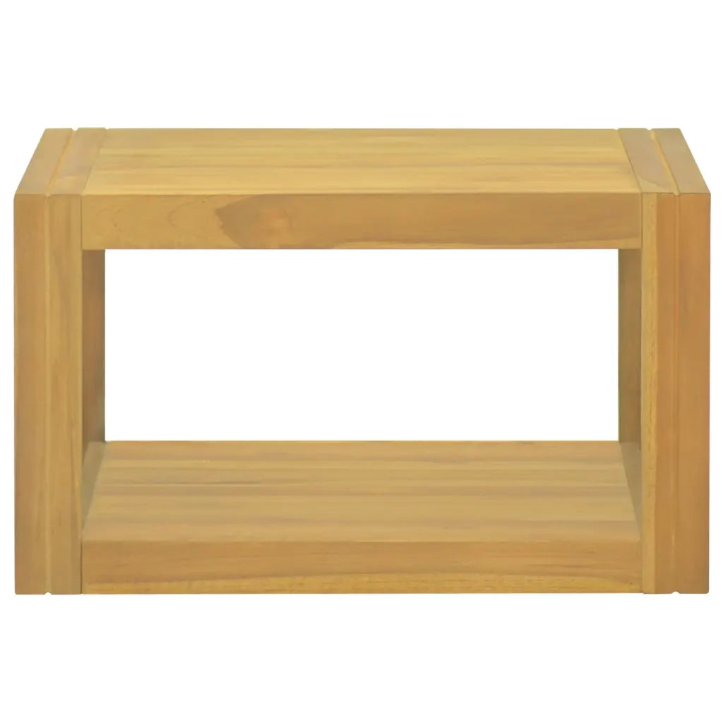 Mobile da Bagno a Parete 60x45x35 cm in Legno Massello di Teak 338234