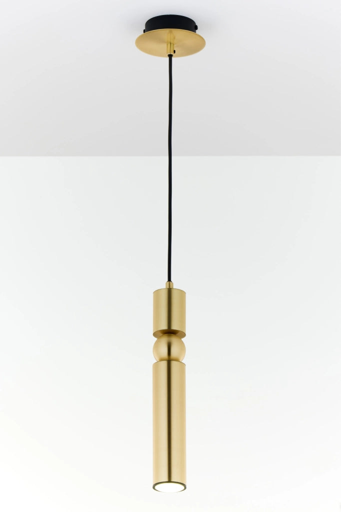 Lampada a sospensione moderna oro tubo GU10 Jupiter ALAS