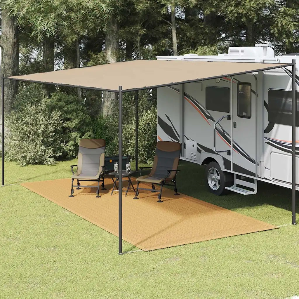 Tappeto da Tenda | Tappeto da campeggio Sabbia 250x500 cm HDPE