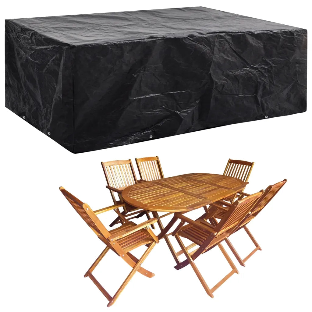Copertura per Mobili da Giardino | Telone per mobili da esterni con 8 Occhielli 242x162x100 cm