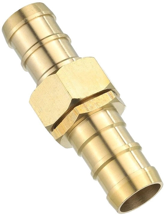 Connessione a doppia vite 21 mm - Fitting per tubi - Connettore per tubi - Fitting in rame - Connettore robusto e corrosione resistente