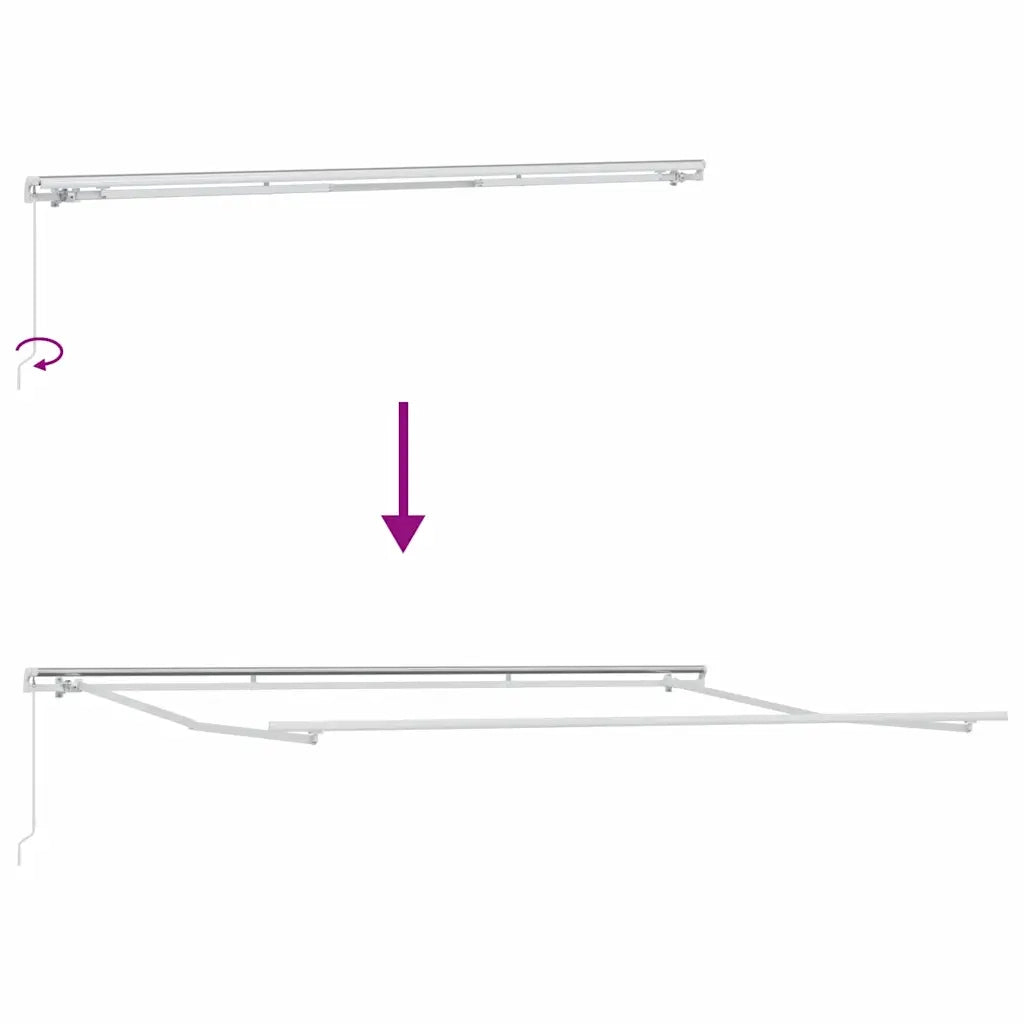 Tenda da Sole | Tenda Retrattile Multicolore 400 ¡Á 350 cm