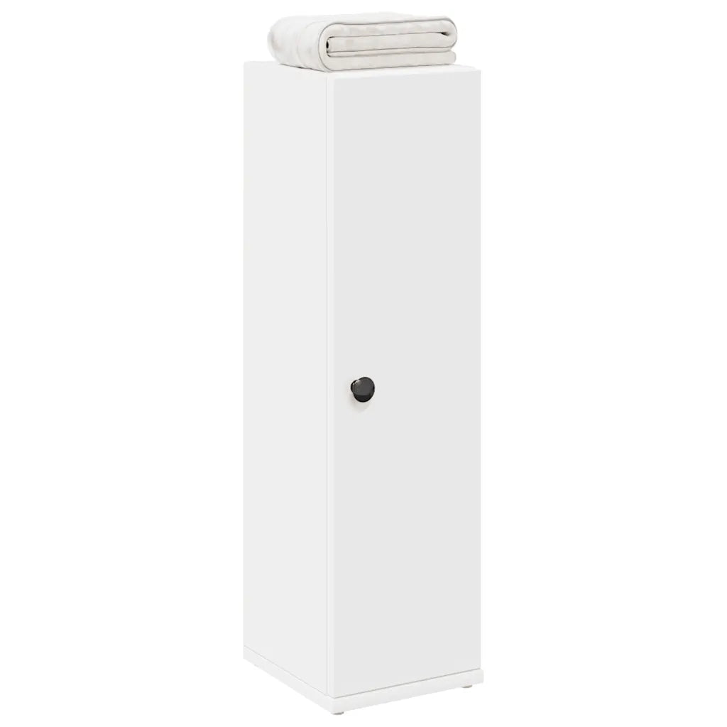 Mobile da Bagno con Portarotolo Bianco 20,5x22x72 cm 858515
