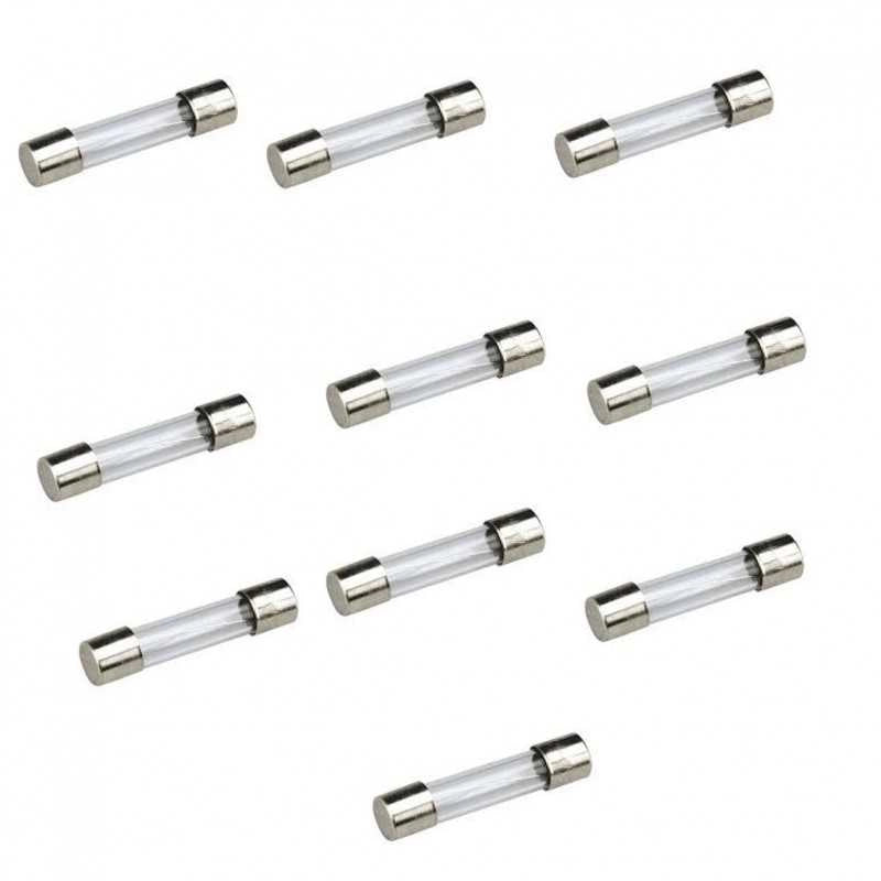 Confezione 10pz Fusibili da 16a 6x32 Macchine caffe automatiche forni micronde - UNIVERSALE