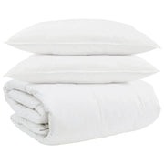 Set di Piumoni con cuscino 3 pz | Duvet Bianco Piuma d'anatra