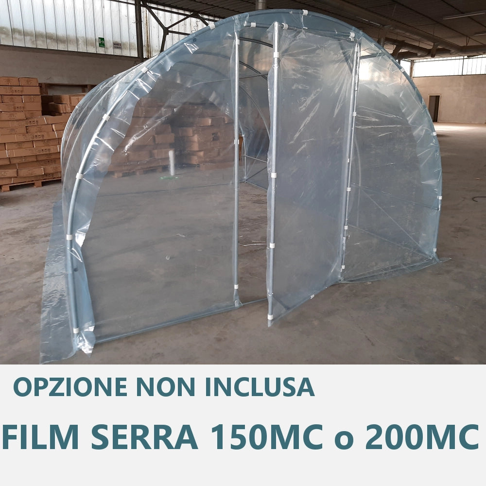 Struttura Serra Easy 3,5x5m tunnel ad archi