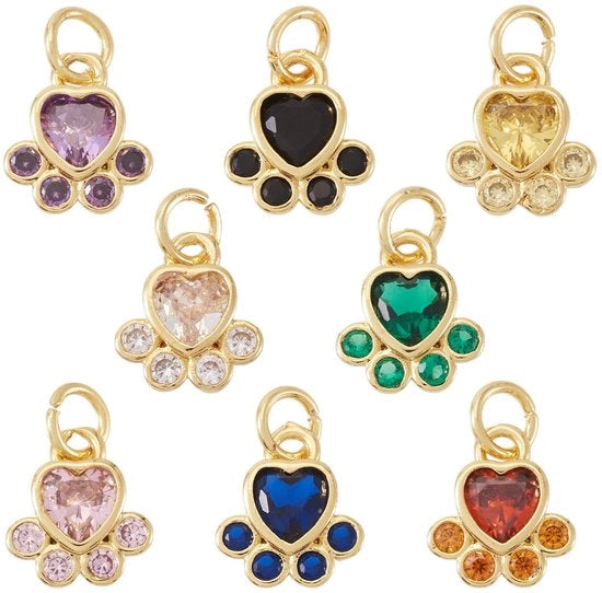 Set di 8 stampi in ottone per creare accessori in metallo