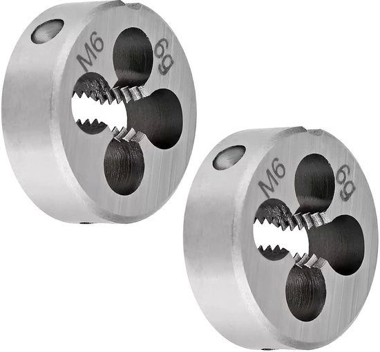 Snodo per taglio a rullo M6x1.0mm - Disco taglio rotondo - Acciaio lamellare - Filo destro - Acciaio rapido - Resistente alla trazione e resistente alla trazione - Matrice