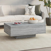 Tavolino da Salotto-Tavolino da soggiorno-Tavolo Grigio Sonoma 85x55x31 cm Legno Multistrato