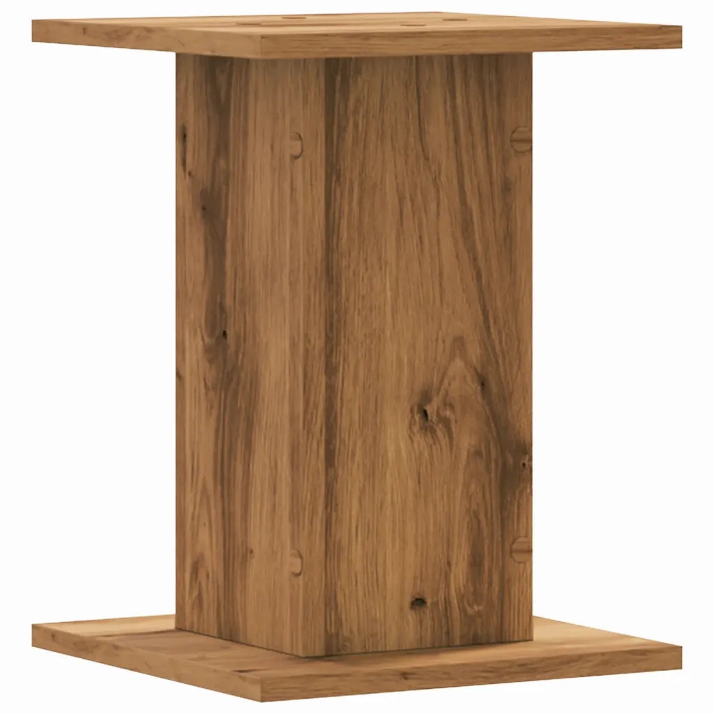 Supporti piante | Sostegno per piante 2 pz Rovere Artigianale 30x30x40 cm Truciolato