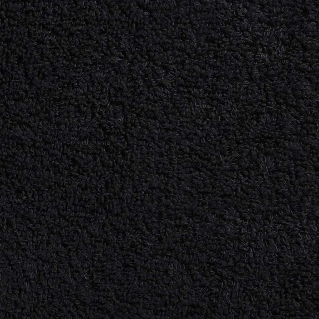 Asciugamani da Doccia SOLUND 4 pz | Teli per bagno Neri 70x140 cm 600 g/m2