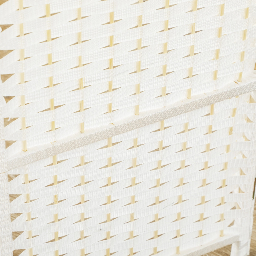 Biombo Separador de Ambientes 6 Paneles Pieghevole ¨C zephmum ¨C Bianco 240x170 cm
