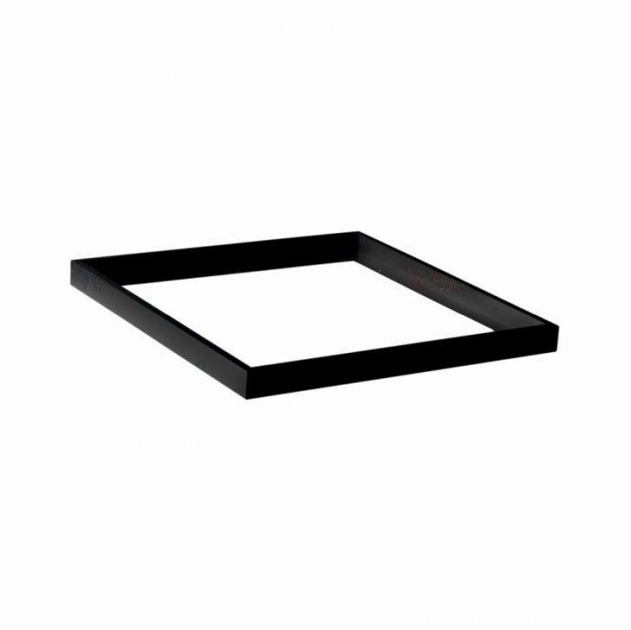 Cornice per Pannello LED 60x60 Nera Alluminio Ecolight