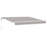 Tettuccio Elettrico Retrattile Grigio chiaro 300 x 250 cm CFW9572428