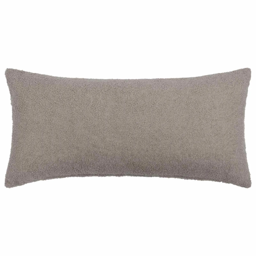 Federa 12 pcs HEERLEN Grigio Chiaro 40 x 80 cm Bouclé 909939