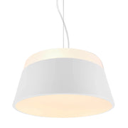 LÚZETE - LAMPADA DA SOFFITTO DUQUESA IN METALLO BIANCO 45CM