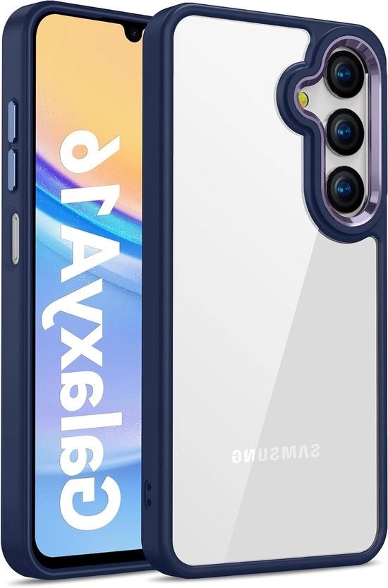 Hoes Premium trasparente per Samsung Galaxy A16 67 pollici [Anti-glare] Resistente alle graffi - trasparente - protezione da caduta - qualità militare