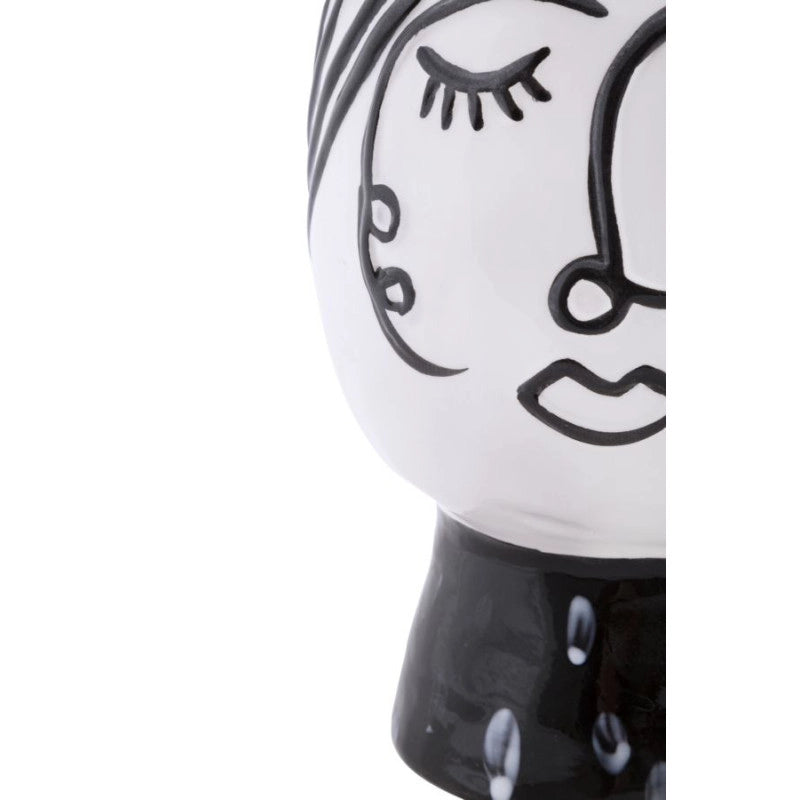 Vaso Pot Face cm ø 14x18,2