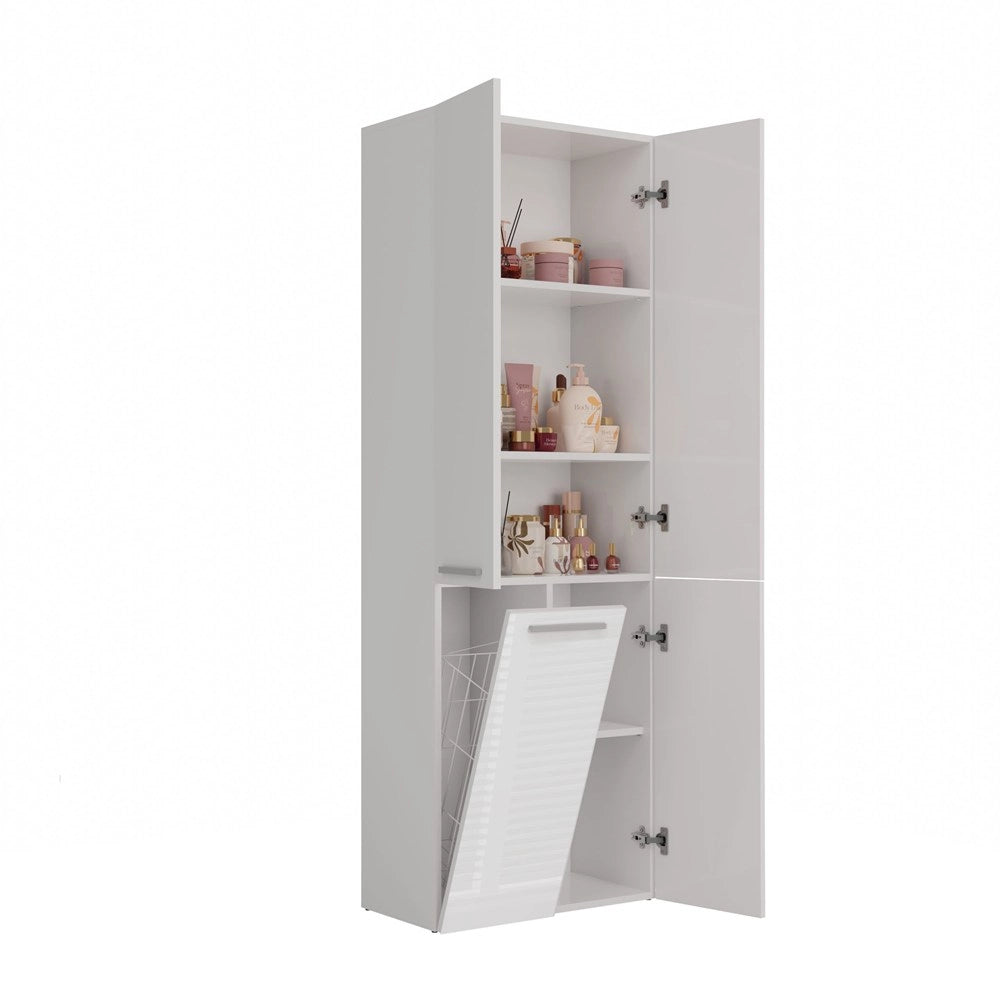 Colonna bagno NEL 1k/DD bianco lucido