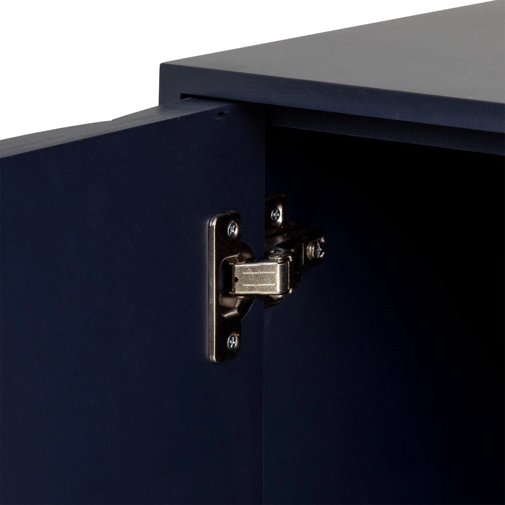Armadio in legno nero 40.5x37x139.5h cm