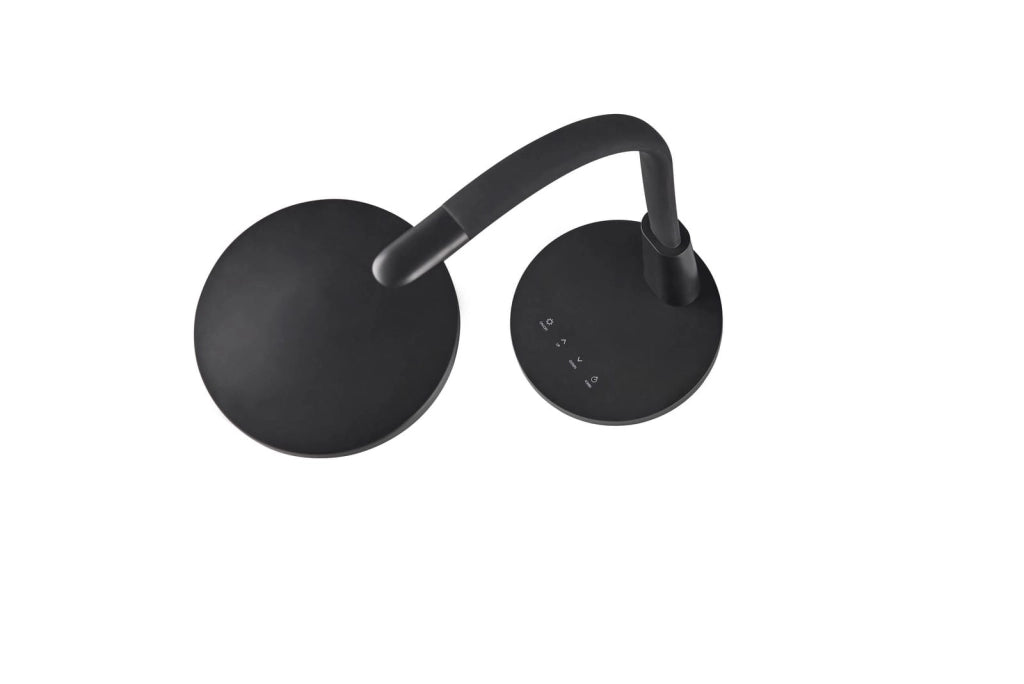 Lampada da scrivania SALLY nera LED 8W dimmer timer RL