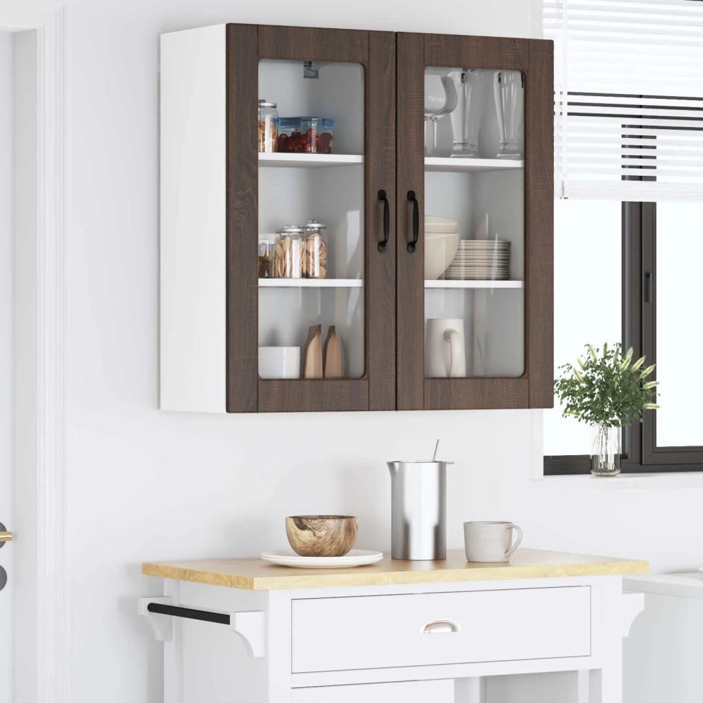 Pannello lavastoviglie Lucca 2 pcs Rovere Marrone 885000