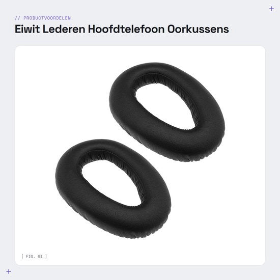 Orecchini di sostegno per cuffie in memory foam - nero - sostituzione comoda - adatti per Sennheiser 550 II