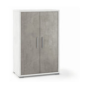 Mobile 2 Ante Kit Ossido Bianco cm 71x41x110h - Sarmog