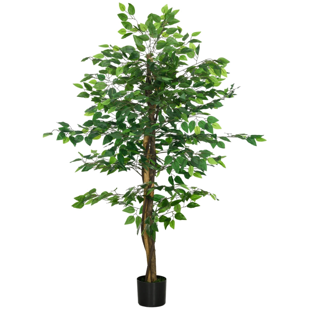 Pianta Artificiale Ficus ¨C Minimal ¨C Verde 150cm con Vaso